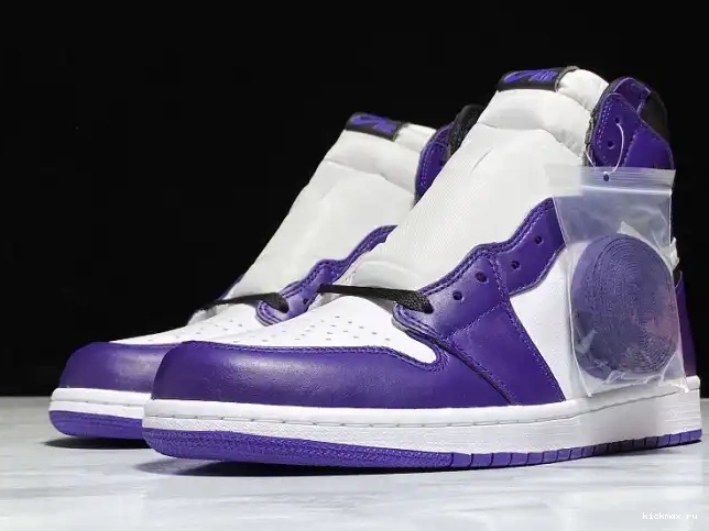 Cheap MAX High OG Purple Jordan 1 555088-500 Air Court 0614